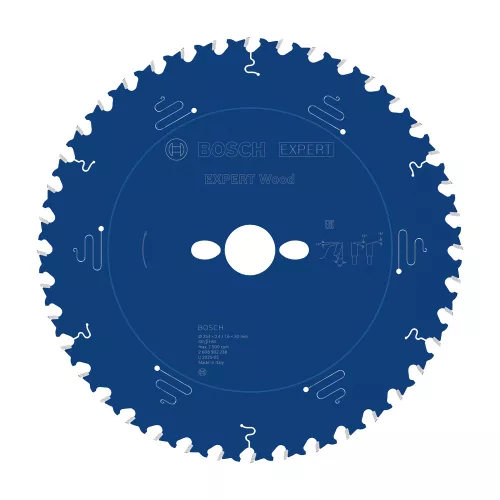 Bosch Expert for Wood körfűrészlap 254 x 2,4/1,6 x 30 mm, T=40