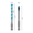 Bosch EXPERT HEX-9 Hard Ceramic + MultiConstruction fúrószár szett, 6mm 2 részes