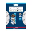Bosch EXPERT W480 kézi csiszolóháló, G120 2 db 115x140, G120 2 db mosható