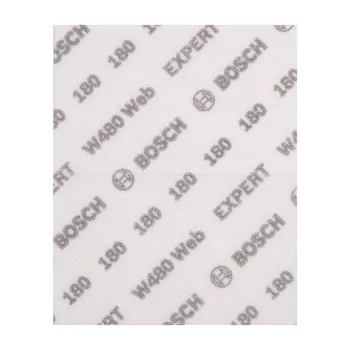   Bosch EXPERT W480 kézi csiszolóháló, G180 2 db 115x140, G180 2 db mosható
