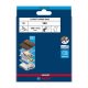 Bosch EXPERT W480 kézi csiszolóháló, G180 10 db 115x140, G180 10 db mosható