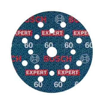 Bosch EXPERT O780 Foil csiszolófólia, 125mm, G60, 50 db