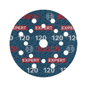 Bosch EXPERT O780 Foil csiszolófólia, 125mm, G120, 50 db