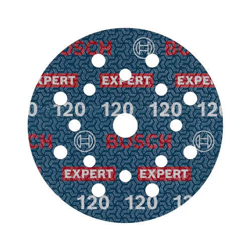 Bosch EXPERT O780 Foil csiszolófólia, 125mm, G120, 50 db