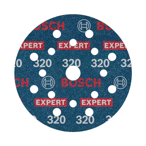 Bosch EXPERT O780 Foil csiszolófólia, 125mm, G320, 50 db