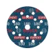 Bosch EXPERT O780 Foil csiszolófólia, 125mm, G180, 1 db