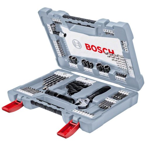 Bosch 91 részes prémium fúrószár és bithegy készlet