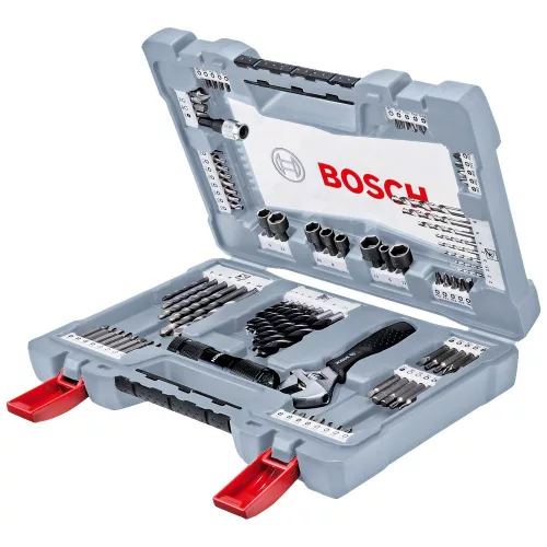 Bosch prémium bithegy és fúrószár készlet 91 részes (Regisztrációval akár extra értékes ajándék is elérhető!)