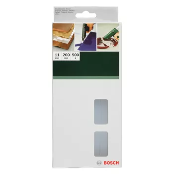   Bosch 25 darabos színtelen ragasztórúd készlet (11x200 mm) (Regisztrációval akár extra értékes ajándék is elérhető!)