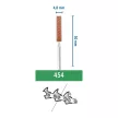 Dremel láncélező köszörűkő 454 4,8mm 3db