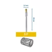 Dremel sárgaréz kefe 3,2 mm