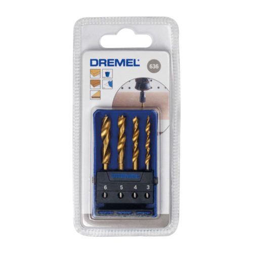 Dremel 4 részes fafúrószár-készlet (636)