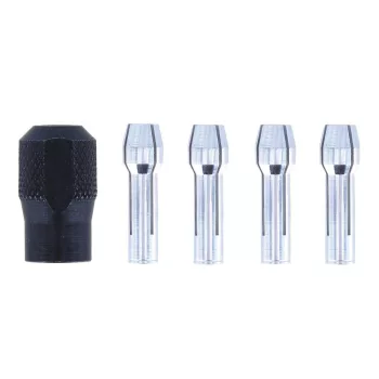 Dremel 4+1 részes befogóhüvelyek anyával (4485)