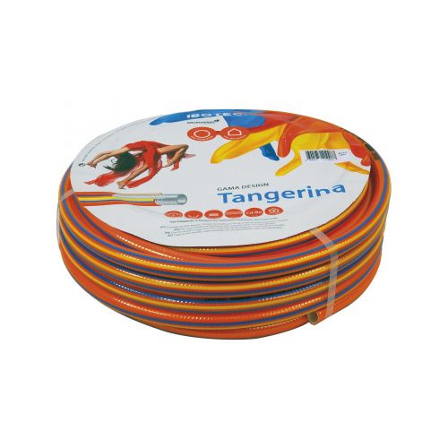 Extol locsolótömlő, csavarodásmentes, 3 rétegű; 1/2", 25m, narancs-citrom-kék, 125g/m, Tangerina
