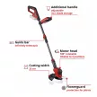 Einhell akkus szegélynyíró GE-CT 18/25 Li - SOLO 18V alapgép