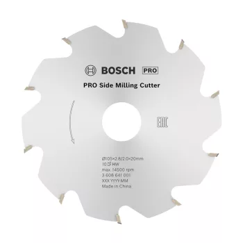 Bosch PRO lamellázó tárcsa 105mm x20mm – 10T