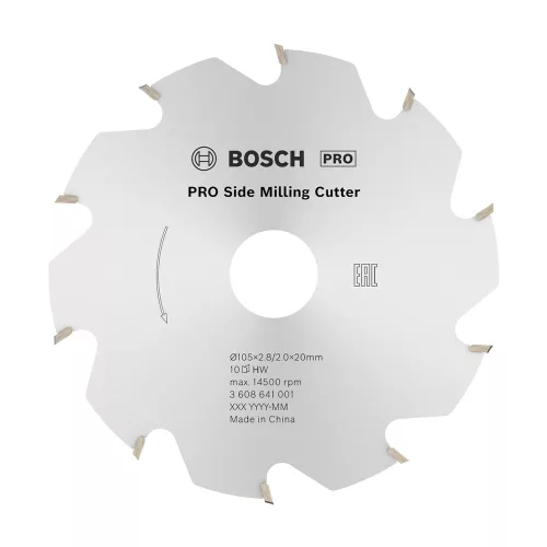 Bosch PRO lamellázó tárcsa 105mm x20mm – 10T