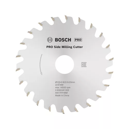 Bosch PRO  lamellázó tárcsa 105mm x20mm – 22T