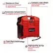 Einhell akkus kompresszor TE-AC 36/8 Li OF Set - SOLO 2x18V alapgép