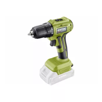   Extol Craft akkus fúrócsavarozó, Power Share, 20V, kefementes motor, kofferban; alapgép