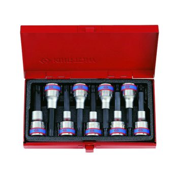   King Tony 1/2" Torx bitfej készlet 80mm 9 részes (4119PR)