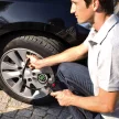 Einhell digitális keréknyomásmérő