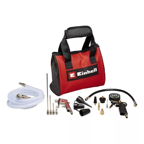 Einhell 15 részes kompresszor készlet táskával