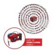 Einhell akkus tömlődob (tömlővel) GE-HR 18/30 WH Li - SOLO 18V alapgép