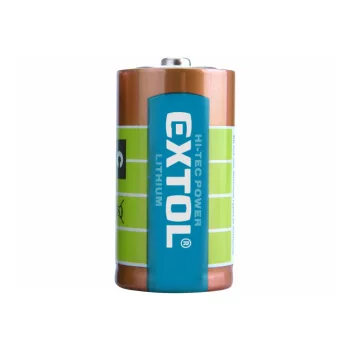   Extol elem 1 db, Li-ion, 3V, méret: CR123A; 1600mAh, bliszteren