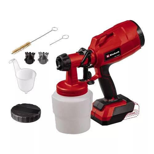 Einhell akkus festékszóró pisztoly TC-SY 18/60 Li - SOLO 18V alapgép