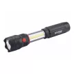 Extol Light LED lámpa, 3W XPE+3 W COB, 100Lm+150Lm;teleszkópos, 3 funkció (teljes/fél fényerő, vi