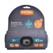 Extol Craft 3 funkciós USB LED lámpás sapka CREE XPL 4x45Lumen