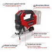 Einhell Professional akkus dekopírfűrész TP-JS 18/135 Li BL - SOLO 18V alapgép