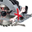 Einhell akkus kézi körfűrész TE-CS 18/190 Li BL 18V alapgép
