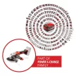Einhell Professional akkus sarokcsiszoló AXXIO 18/150 - SOLO 18V alapgép 150mm