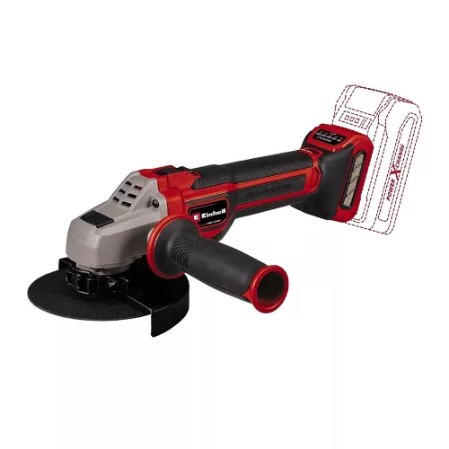 Einhell Professional akkus sarokcsiszoló TP-AG 18/125 CE Q Li - SOLO 18V alapgép 125mm
