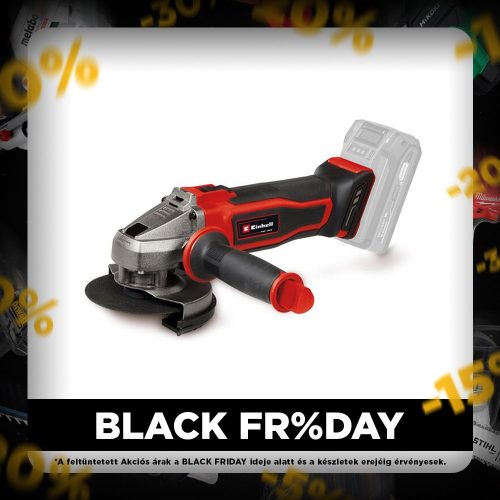 Einhell akkus sarokcsiszoló TE-AG 18/115-2 Li - SOLO 18V alapgép 115mm
