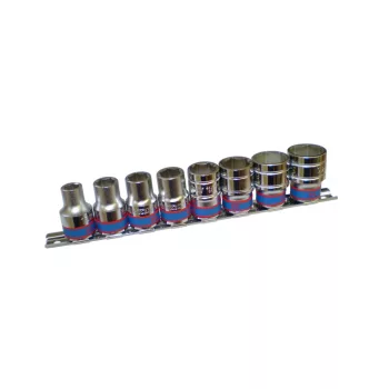   King Tony 1/2" kézi dugókulcs készlet 10-22mm 6* 8 részes (4510MR)