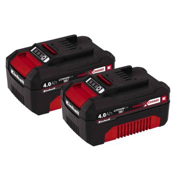 Einhell akkumulátor csomag Power-X-Change 18V 2x4,0Ah