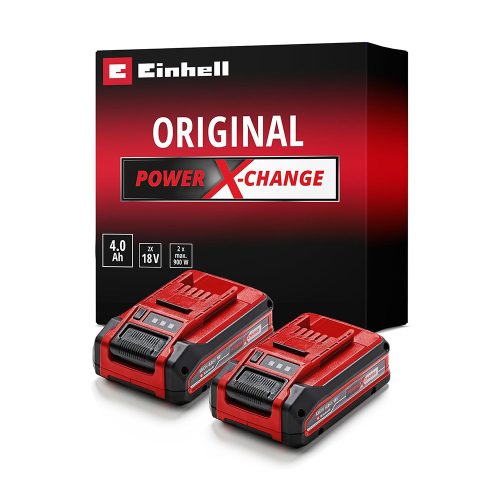 Einhell akkucsomag 18V 4Ah x 2 db PXC Plus Twinpack