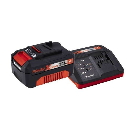 Einhell akkumulátor és töltő Power-X-Change 18V 4,0Ah (KIZÁRÓLAG "SOLO" GÉPPEL VÁSÁROLHATÓ)