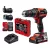 Einhell akkus fúrócsavarozó szett TE-CD 18/45 3X-Li 18V 1x2,0Ah 22 részes készlettel