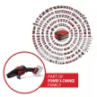 Einhell GE-PS 18/15 Li akkus ágvágó fűrész akku és töltő nélkül