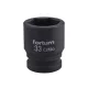 Fortum gépi dugófej 3/4", 33mm, L 57 mm, feketített