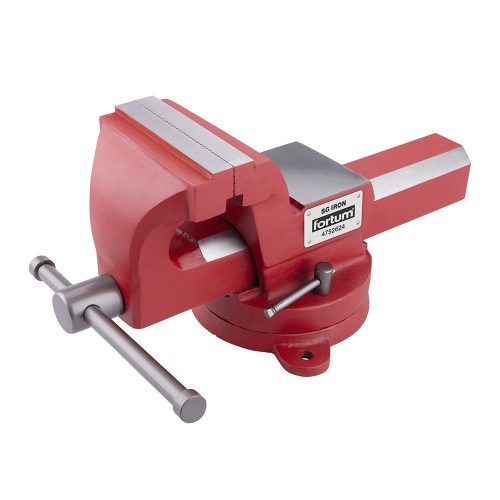 Fortum forgatható satu , 150 mm, 16 kg