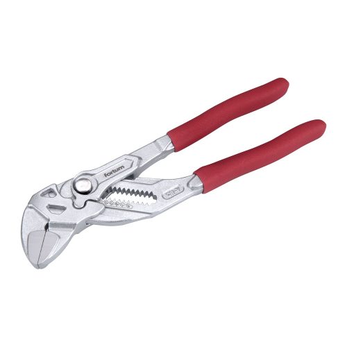 Fortum vízpumpafogó 180mm gumírozott markolat, CrV