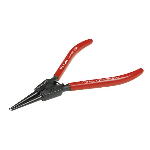 Fortum zégerfogó, egyenes külső; 140 mm, CV.