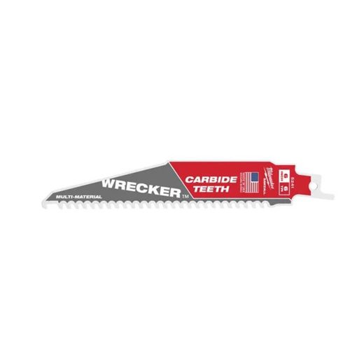 Milwaukee szablyafűrészlap 230x6mm Carbide 5 db/cs