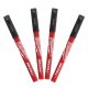 Milwaukee Inkzall 0,6mm hegyű filctoll fekete 4db/cs