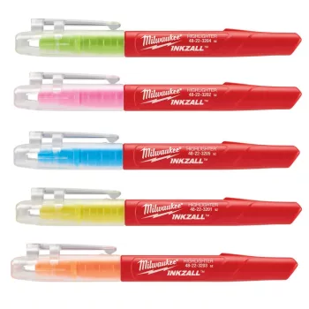 Milwaukee Inkzall szövegkiemelő színes 5db/cs